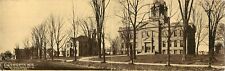 UDB 4 Part Fold-Out Postcard; Panorama of Ellsworth WI Pierce County, Posted picture