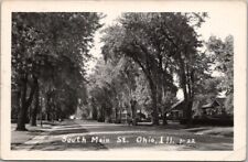 1940s OHIO, Illinois RPPC Real Photo Postcard 