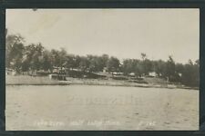 MN Wolf Lodge RPPC 1910's LAKE VIEW Cass Beltrami County No. E-162 picture