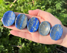 Lapis Lazuli Worry Stone (Lapis Lazuli Palm Stone, Smooth Polished Pocket Stone) picture