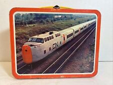 1970 CP CANADIAN PACIFIC RAIL ROAD TRAIN METAL LUNCHBOX OHIO ART picture