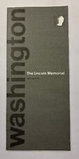 1992 LINCOLN MEMORIAL ~ WASHINGTON D.C. BROCHURE ~ NATIONAL PARK SERVICE picture