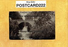 CT Brookfield 1912 antique postcard STONE BRIDGE CONN to Chicago F Foote picture