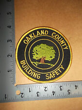Oakland County Building Safety Patch~Michigan~MI~Brand New~Ranger~Police~ picture