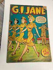 GI Jane #10 GGA Golde Age 1955 Stanhall GD+ picture