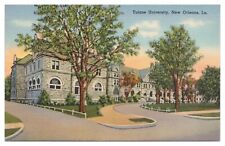 Vintage Tulane University New Orleans LA Postcard Unposted Linen picture