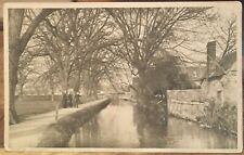 UK Postcard River Churn CIRENCESTER Cotswolds Gloucestershire England Baily Wood picture