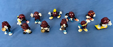Vtg California Raisins Applause Figurines 1990 PVC Lot of 11 Skating Surfboard picture