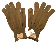 USGI Military Issue USMC COYOTE BROWN Glove Liners D-3A D3A XL X-Large NEW picture