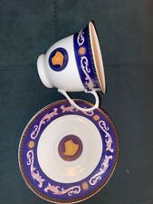 Versace Medusa style tea cup and saucer set picture