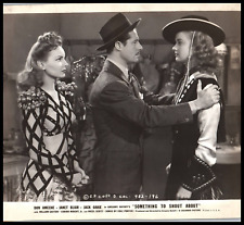 JANET BLAIR + DON AMECHE IN SOMETHING TO SHOUT ABOUT (1943) ORIGINAL PHOTO E 25 picture