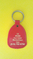 Ed Mead Real Estate Marshalltown, Iowa keychain. key chain ring tag picture