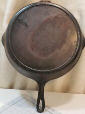 GRISWOLD CAST IRON SKILLET NO. 12  ERIE PA 719 A HEAT RING SMALL CROSS LOGO picture