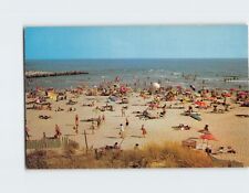 Postcard Beach Scene Dune Park Weekapaug Rhode Island USA picture