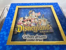 Disneyland Resort Where Dreams Come True Dangle Layered Jumbo Pin 2007 Box picture
