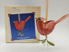 Hallmark Beauty of Birds Northern Cardinal 1st in Series 2005 Ornament #1 MIB picture