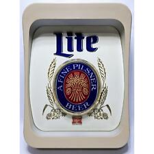 Vintage Miller Lite Pilsner Beer Everbrite Light-Up Wall Sign 19