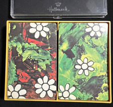 Vintage Stardust 2 Deck Playing Cards Retro 1960's Floral and Abstract picture