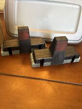 RARE JIM BEAM LOT OF 2 BUMPERS FOR RAILROAD LARGE TRAIN DECANTERS NEW NO CLIPS picture