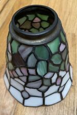 Stained Glass Vintage Lamp Shade Small Tiffany Style picture