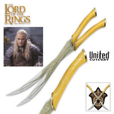 Licensed Lord of the Rings Fighting Knives of Legolas LOTR Sword Cosplay Elven picture