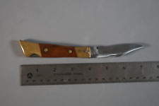 Vintage Camillus No. 3 Sword Brand Handmade Lockback Knife picture