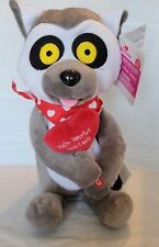2024 Gemmy Lemur Plush Animated Nom Nom Valentines Day Way To Celebrate Viral picture