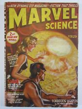 Marvel Science Stories Vol. 3 #2, February 1951  VG/FN  Sci-Fi Pulp Magazine picture