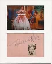 Deborah Kerr the king and i signed genuine authentic autograph AFTAL 73 COA picture