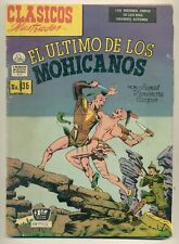 CLASICOS ILUSTRADOS #36 El Último de los Mohicanos, 64 páginas Comic 1955 picture