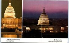 Postcard - The Capitol Building at Night, Washington, D. C. picture