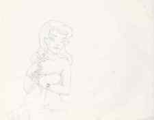 Batman Animated Series-Original Production Drawing-Poison Ivy-Pretty Poison picture