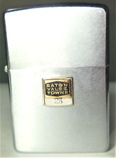 🔥Vtg.EATON YALE&TOWNE lock Mfg.Co.logo eployee service award 1967 ZIPPO lighter picture
