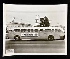 1950s San Francisco CA City Bus 2047 Passengers Cortese Bros Dream Car VTG Photo picture