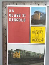 BR Class 31 Diesels Michael Oakley 1981 Paperback D Bradford Barton picture