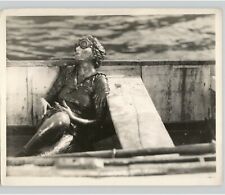 Actress BEBE DANIELS In LOST Silent Film SWIM GIRL SWIM Movies 1927 Press Photo picture