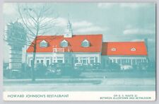 Postcard Pennsylvania Allentown Bethlehem Howard Johnson's Restaurant Vintage picture
