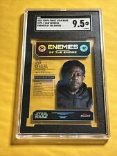 2023 Topps Star Wars Finest Enemies of the Empire Saw Gerrera Case Hit SGC 9.5 picture