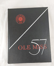 1957 Ole Miss University Of Mississippi Yearbook Miss America Mary Ann Mobley picture