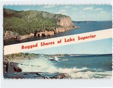 Postcard Rugged Shoreline Along the Circle Route of Lake Superior picture