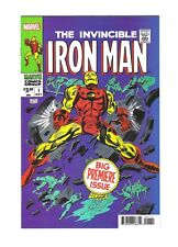 Iron Man #1: Facsimile: Dry Cleaned: Pressed: Bagged: Boarded NM+ 9.6 picture