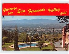 Postcard Greetings from San Fernando Valley California USA picture