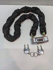 Heavy Duty Chain Lock Double Key Shank and Double Cylinder Manganese Steel Chain picture