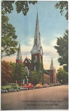 First Presbyterian Church Westfield New York Postcard c 1940s picture