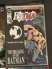 20 Vintage Batman Comic Books, Knightfall, Knightsend, Knightquest Rare Lot picture
