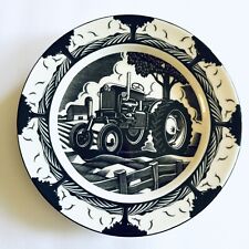 222 Fifth Plate Slice of Life - Tractor - Chris Gall Plate  8” picture
