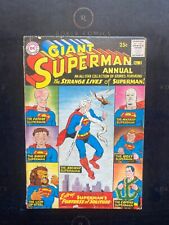 Superman Annual #3 VG 1961 Giant DC Comics Secrets of The Fortress of Solitude picture