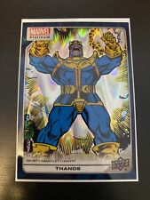 Thanos 2023/24 Upper Deck Marvel Platinum #141 Teal Wave  /799 picture