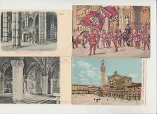 SIENA ITALY 36 Vintage Postcards mostly pre-1920 (L5310) picture