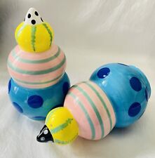 Whimsical and Colorful Outta Hand Salt and Pepper Shakers picture